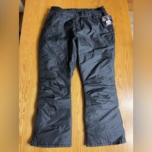 Women’s Arctic Quest Black Snowboarding Ski Pants Size 3XL New!